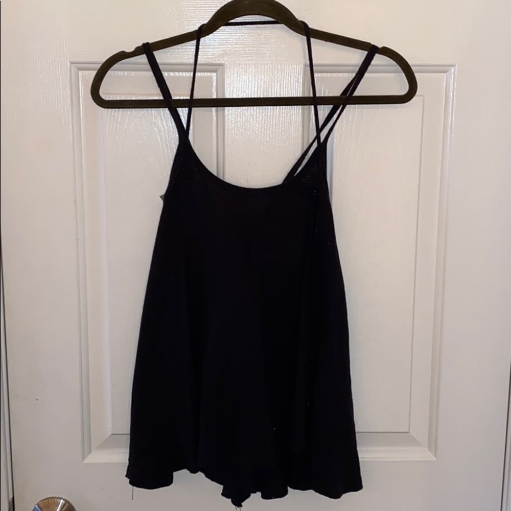 Active Black Tank Top